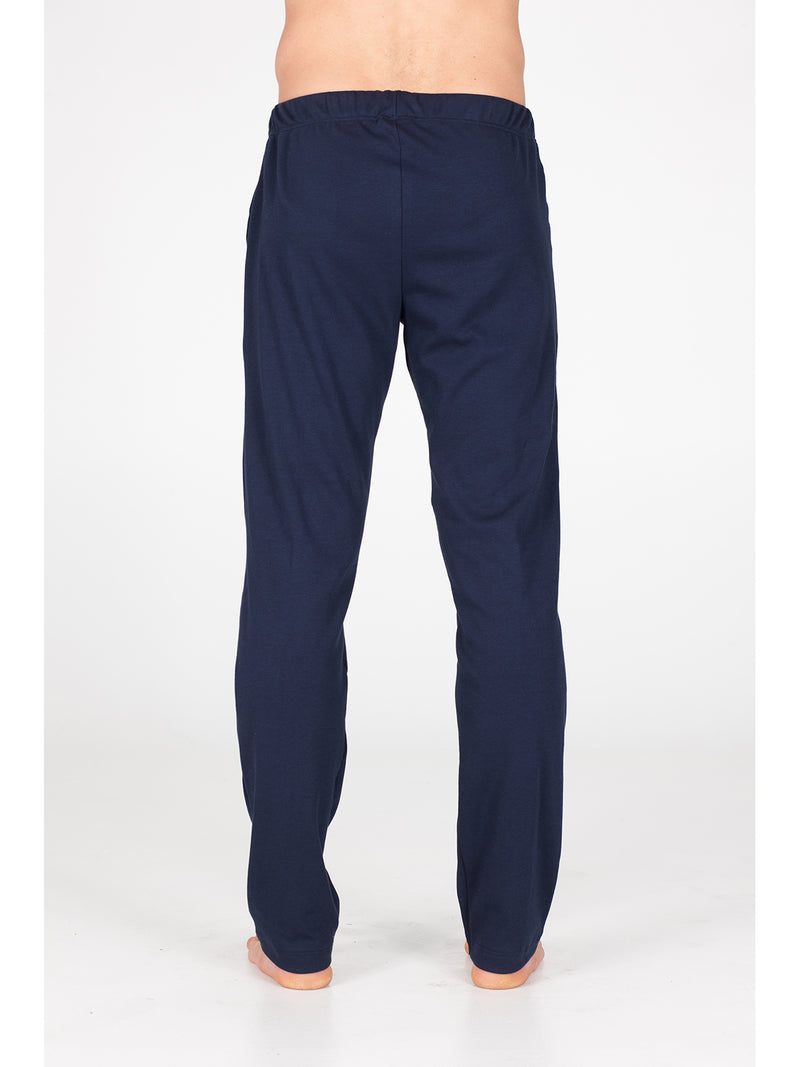 Pantalone in interlock di puro cotone