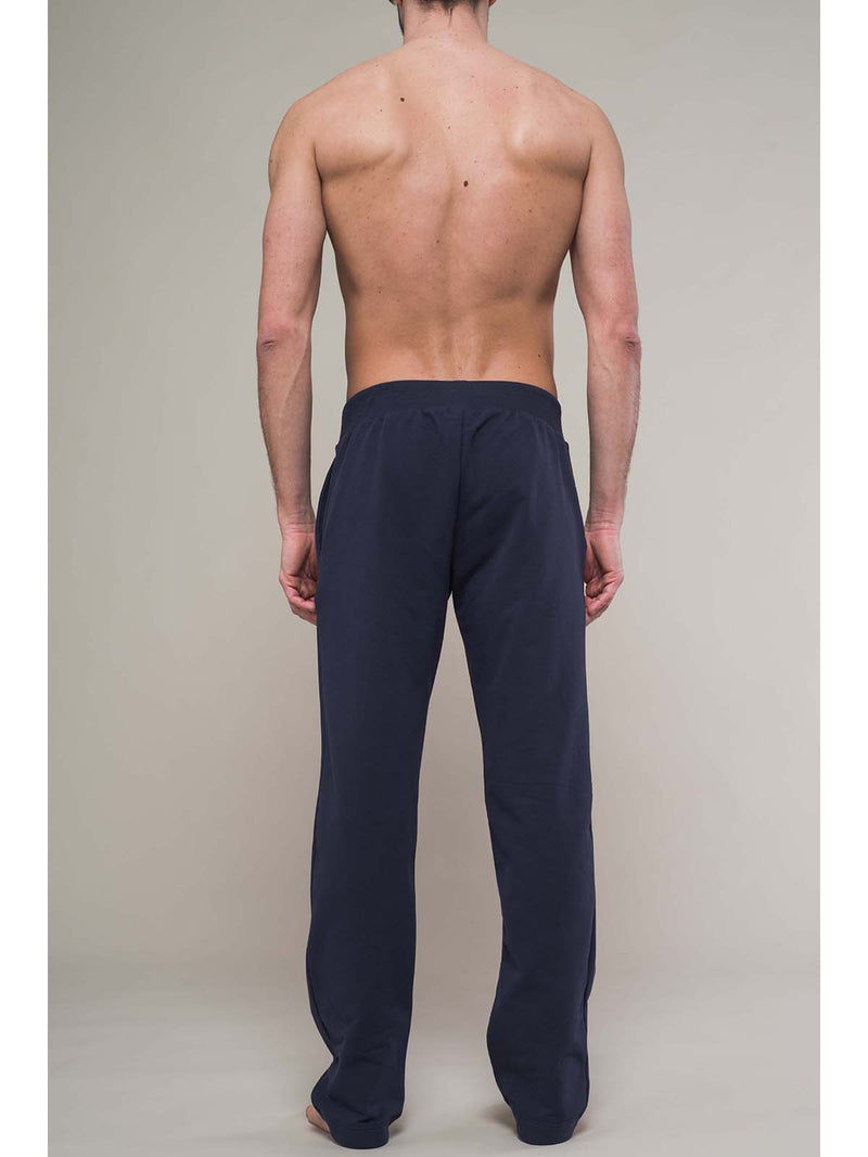 Pantalone tuta in cotone elasticizzato