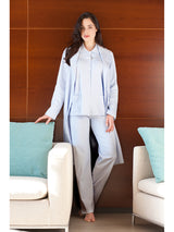 Pigiama cardigan in morbido cotone