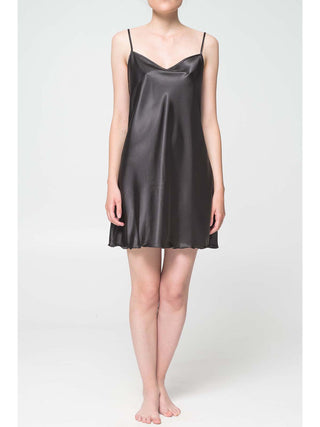 Sottoveste top in lucente raso Alpina