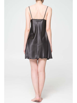 Sottoveste top in lucente raso Alpina