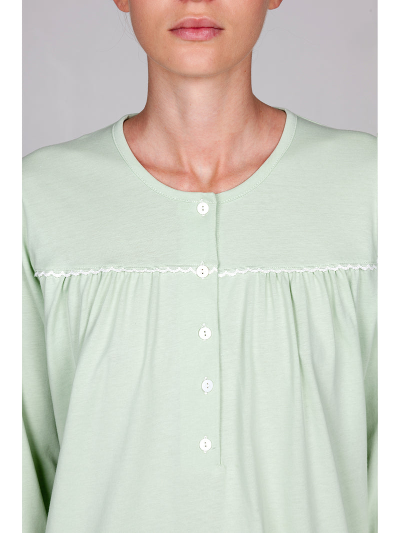 Camicia da notte serafino in morbido jersey 100% cotone