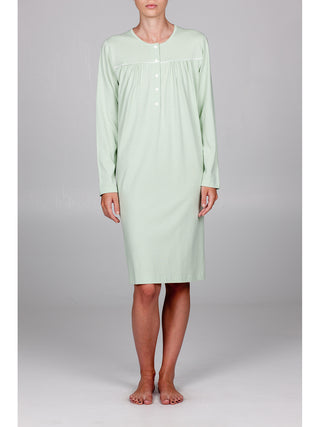 Camicia da notte serafino in morbido jersey 100% cotone Alpina
