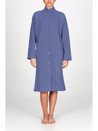 Vestaglia abbottonata in caldo pile Alpina