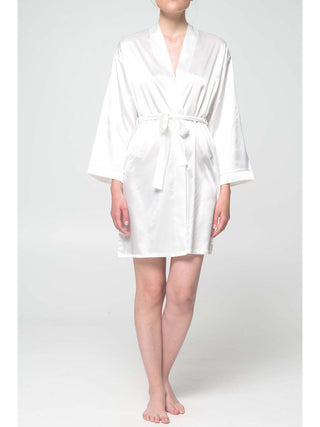 Vestaglia Kimono In Lucente Raso