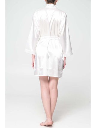 Vestaglia Kimono In Lucente Raso