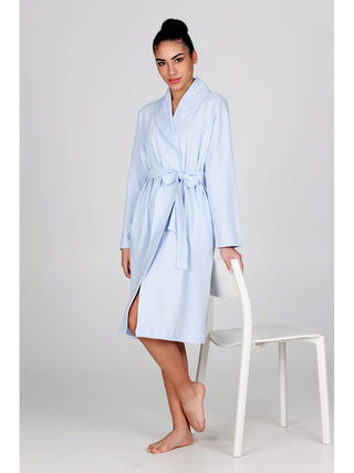 Vestaglia in interlock di puro cotone Alpina