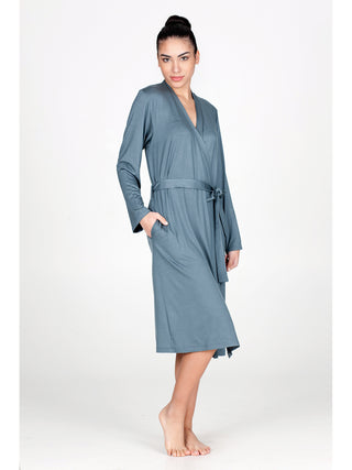 Vestaglia in jersey di micromodal Alpina