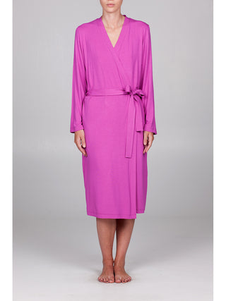 Vestaglia sciallata in morbida viscosa Alpina