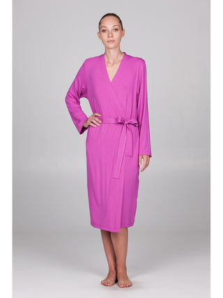 Vestaglia sciallata in morbida viscosa Alpina