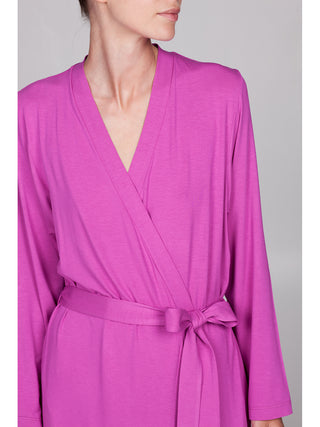 Vestaglia sciallata in morbida viscosa Alpina