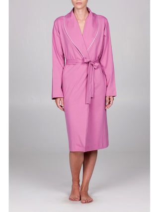 Vestaglia sciallata in traspirante cotone Alpina