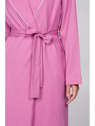 Vestaglia sciallata in traspirante cotone Alpina