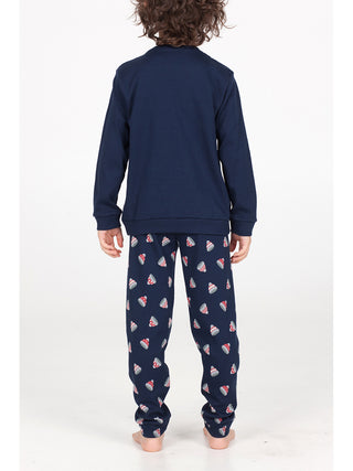 Pigiama bimbo in morbido interlock di puro cotone linea baby Alpina