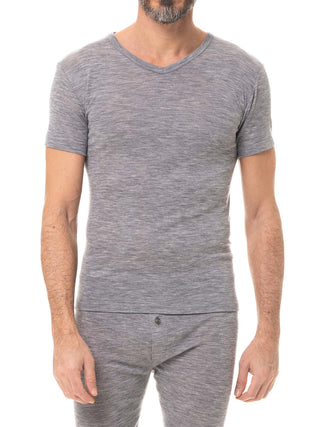 Maglietta in pura lana vergine merino extrafine Alpina