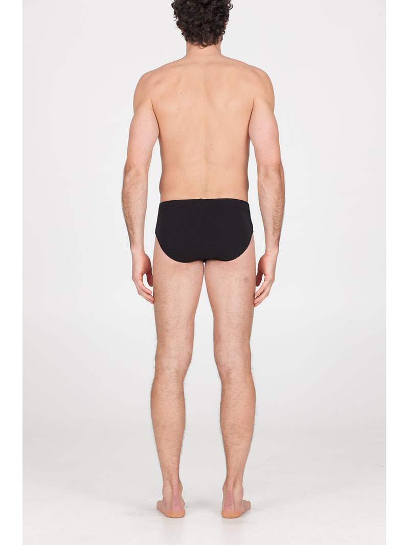 Slip medio in cotone organico elasticizzato