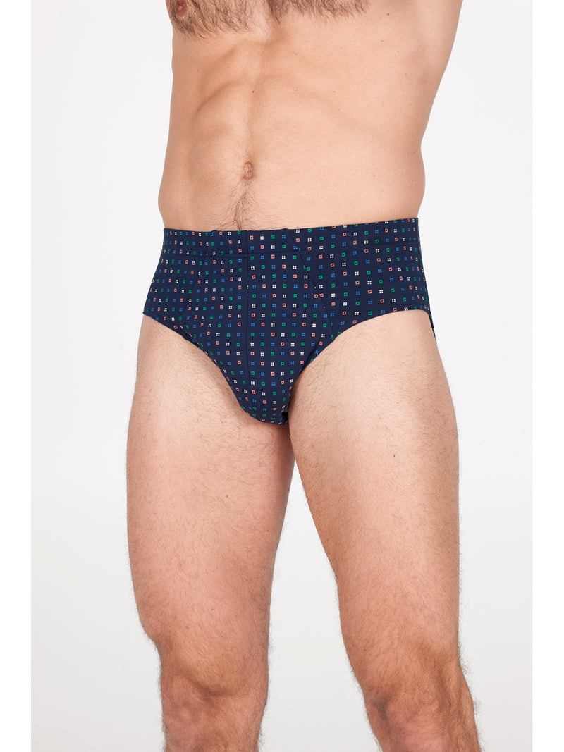 Bi-pack slip in cotone elasticizzato