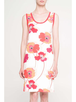 Abito senza manica in morbida viscosa Alpina