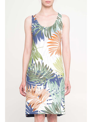 Abito senza manica in morbida viscosa Alpina